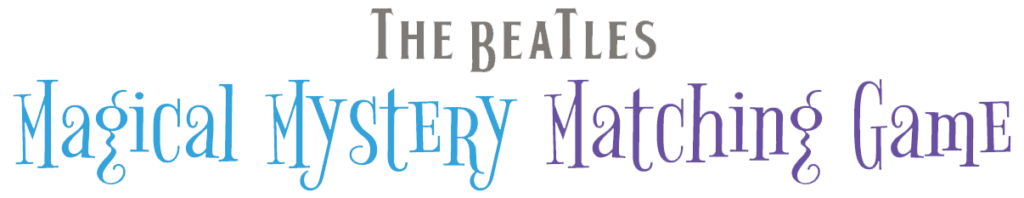 Magical Mystery Matching Game